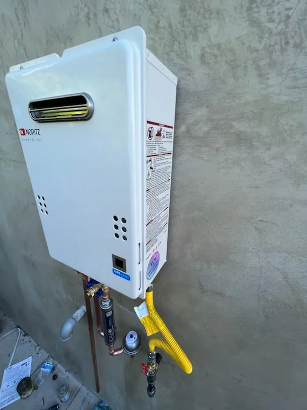Tankless water heater installation for Allouez homes